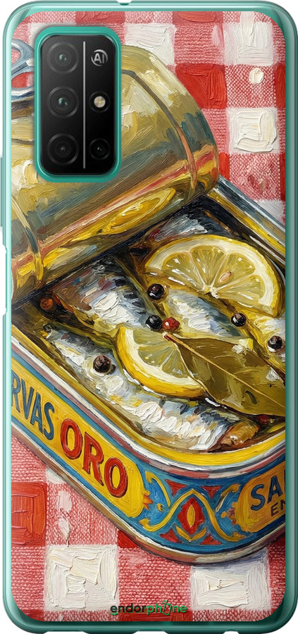 Силиконовый чехол Vintage Sardine Tin Phone для Huawei Honor 30S - 6772u-1897 изображение 