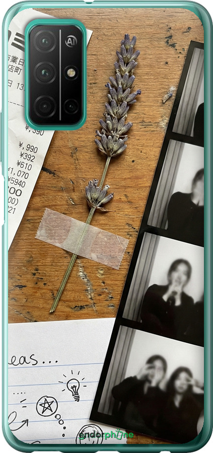 Силіконовий чехол Aesthetic Scrapbook Collage для Huawei Honor 30S - 6773u-1897 изображение 