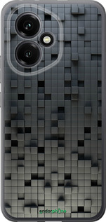 Силиконовый чехол Кубики для Huawei Honor 400 5G - 1061u-4017 изображение 