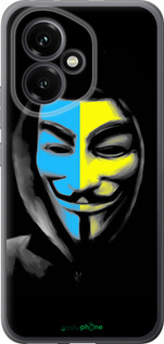 Силиконовый чехол Украинский анонимус для Huawei Honor 400 5G - 1062u-4017 изображение 