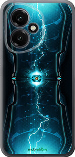 Силиконовый чехол Молнии в цилиндре для Huawei Honor 400 5G - 120u-4017 изображение 