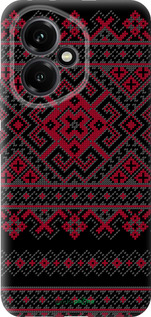 Силиконовый чехол Вышиванка 52 для Huawei Honor 400 5G - 1763u-4017 изображение 