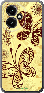 Силиконовый чехол Красивые бабочки для Huawei Honor 400 5G - 4170u-4017 изображение 