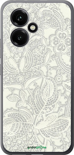 Силіконовий чехол Біле мереживо для Huawei Honor 400 5G - 4383u-4017 изображение 