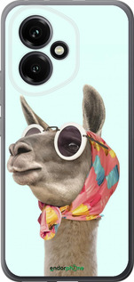 Силиконовый чехол Модная лама для Huawei Honor 400 5G - 4479u-4017 изображение 