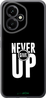 Силиконовый чехол Никогда не сдавайся для Huawei Honor 400 5G - 4572u-4017 изображение 