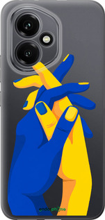 Силиконовый чехол Stand With Ukraine для Huawei Honor 400 5G - 5255u-4017 изображение 