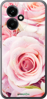 Силиконовый чехол Розы для Huawei Honor 400 5G - 525u-4017 изображение 