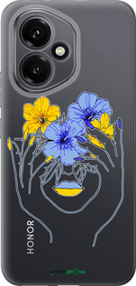 Силиконовый чехол Девушка v4 для Huawei Honor 400 5G - 5276u-4017 изображение 