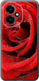 Силиконовый чехол Красная роза для Huawei Honor 400 5G - 529u-4017 изображение 