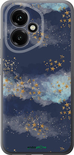 Силиконовый чехол Ночь золотые звезды для Huawei Honor 400 5G - 5421u-4017 изображение 