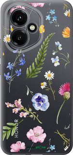 Силиконовый чехол Цветочный фон v2 для Huawei Honor 400 5G - 5472u-4017 изображение 