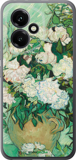 Силиконовый чехол Винсент Ван Гог. Ваза с розами для Huawei Honor 400 5G - 5543u-4017 изображение 