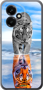 Силіконовий чехол Тигр для Huawei Honor 400 5G - 6016u-4017 изображение 