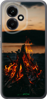 Силиконовый чехол Огонь для Huawei Honor 400 5G - 6021u-4017 изображение 