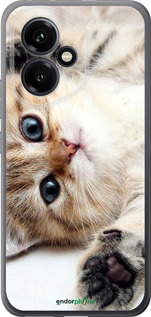 Силиконовый чехол Котик для Huawei Honor 400 5G - 6024u-4017 изображение 