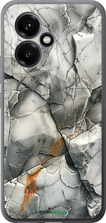 Силиконовый чехол Серый мрамор для Huawei Honor 400 5G - 6041u-4017 изображение 