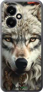 Силиконовый чехол Волчий взгляд для Huawei Honor 400 5G - 6066u-4017 изображение 