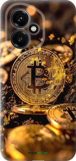 Силіконовий чехол Золота лихоманка біткойна для Huawei Honor 400 5G - 6089u-4017 изображение 