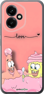 Силиконовый чехол Спанч Боб для Huawei Honor 400 5G - 6282u-4017 изображение 