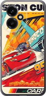 Силиконовый чехол Тачки для Huawei Honor 400 5G - 6288u-4017 изображение 