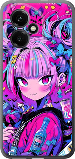 Силиконовый чехол Аниме милаха для Huawei Honor 400 5G - 6314u-4017 изображение 