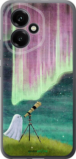 Силиконовый чехол Привидение и звезды для Huawei Honor 400 5G - 6443u-4017 изображение 