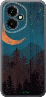 Силиконовый чехол Звездный лес для Huawei Honor 400 5G - 6480u-4017 изображение 