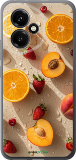 Силиконовый чехол Фрукты 3 для Huawei Honor 400 5G - 6703u-4017 изображение 