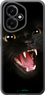 Силиконовый чехол Чёрная кошка для Huawei Honor 400 5G - 932u-4017 изображение 