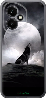 Силиконовый чехол Воющий волк для Huawei Honor 400 5G - 934u-4017 изображение 