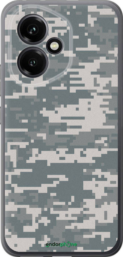 Силиконовый чехол Камуфляж для Huawei Honor 400 5G - 1085u-4017 изображение 