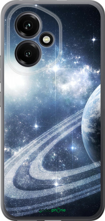 Силиконовый чехол Кольца Сатурна для Huawei Honor 400 5G - 173u-4017 изображение 