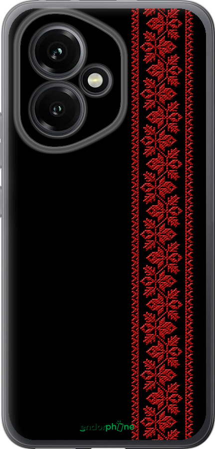 Силіконовий чехол Вишиванка 53 для Huawei Honor 400 5G - 2041u-4017 изображение 