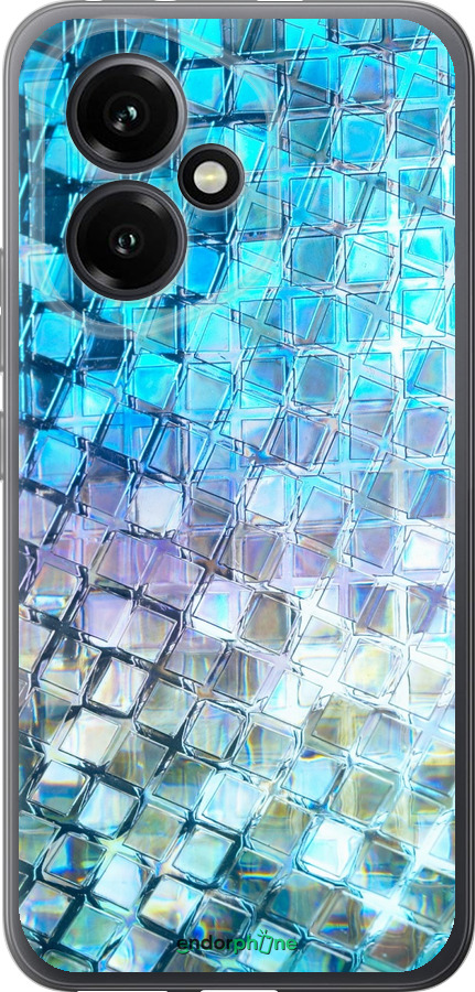 Силиконовый чехол Переливающаяся чешуя для Huawei Honor 400 5G - 227u-4017 изображение 