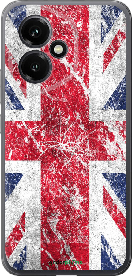 Силиконовый чехол Флаг Великобритании 1 для Huawei Honor 400 5G - 386u-4017 изображение 