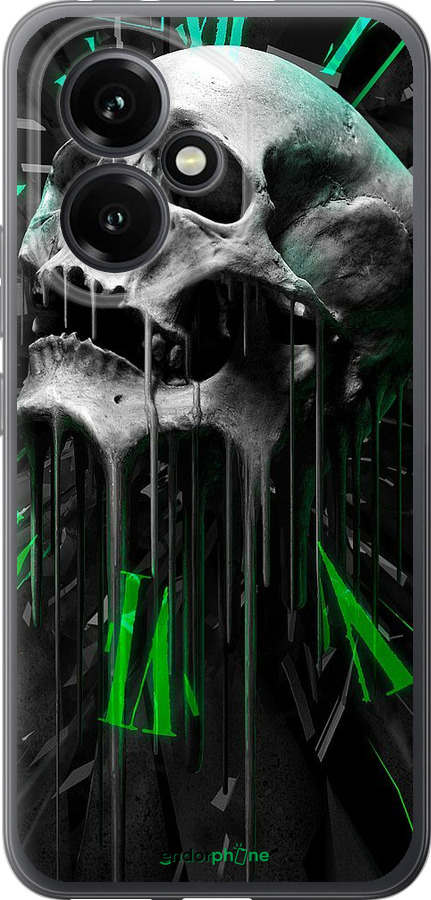 Силиконовый чехол Череп-часы для Huawei Honor 400 5G - 4100u-4017 изображение 