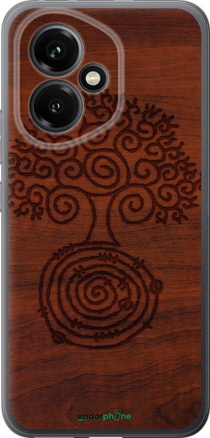 Силиконовый чехол Узор дерева для Huawei Honor 400 5G - 4119u-4017 изображение 