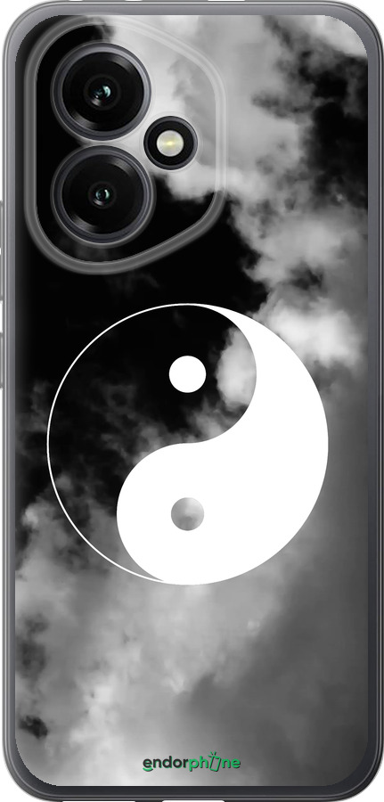 Силиконовый чехол Инь и Янь для Huawei Honor 400 5G - 4389u-4017 изображение 