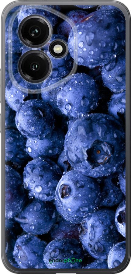 Силиконовый чехол Голубика для Huawei Honor 400 5G - 4459u-4017 изображение 