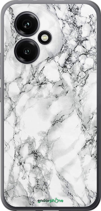 Силиконовый чехол Мрамор белый для Huawei Honor 400 5G - 4480u-4017 изображение 