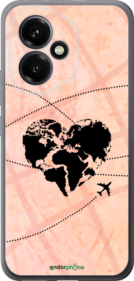 Силиконовый чехол Путешествуй для Huawei Honor 400 5G - 4607u-4017 изображение 