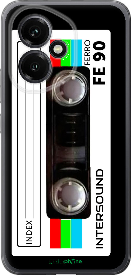 Силиконовый чехол Кассета с90 для Huawei Honor 400 5G - 4894u-4017 изображение 