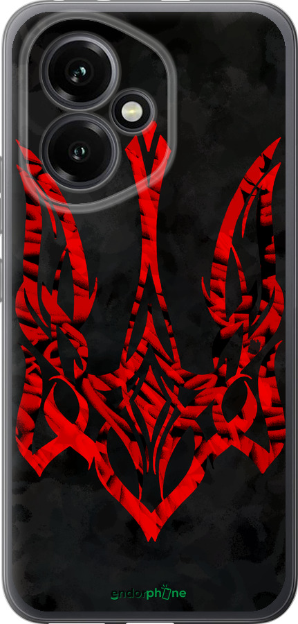 Силиконовый чехол Герб Украины v4 для Huawei Honor 400 5G - 5319u-4017 изображение 