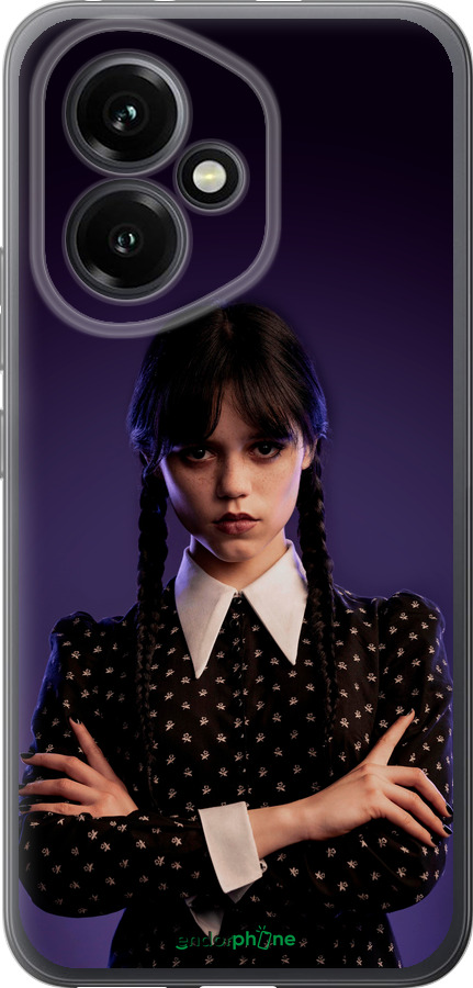 Силиконовый чехол Wednesday v3 для Huawei Honor 400 5G - 5517u-4017 изображение 