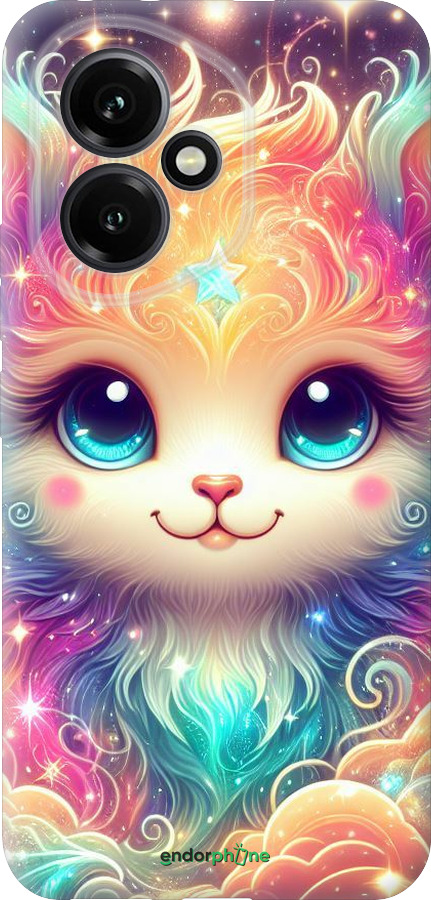 Силиконовый чехол Сказочный котенок для Huawei Honor 400 5G - 5813u-4017 изображение 