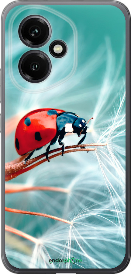 Силиконовый чехол Божья коровка для Huawei Honor 400 5G - 6049u-4017 изображение 