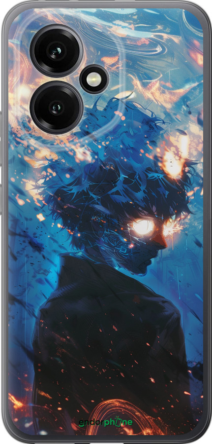 Силиконовый чехол Сатору Годжо для Huawei Honor 400 5G - 6129u-4017 изображение 