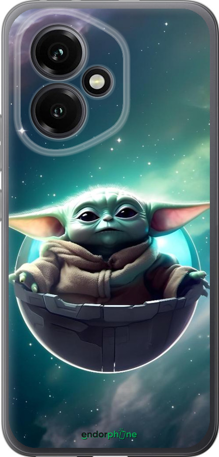 Силиконовый чехол Малышь йода для Huawei Honor 400 5G - 6294u-4017 изображение 