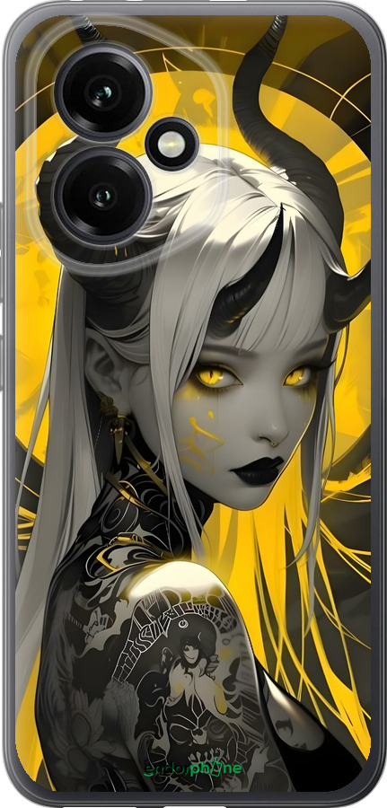 Силіконовий чехол Аніме демон 2 для Huawei Honor 400 5G - 6309u-4017 изображение 